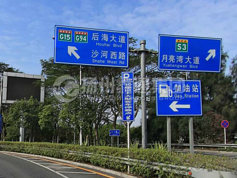 BZG-009，交通標(biāo)志桿，T型交通標(biāo)志桿