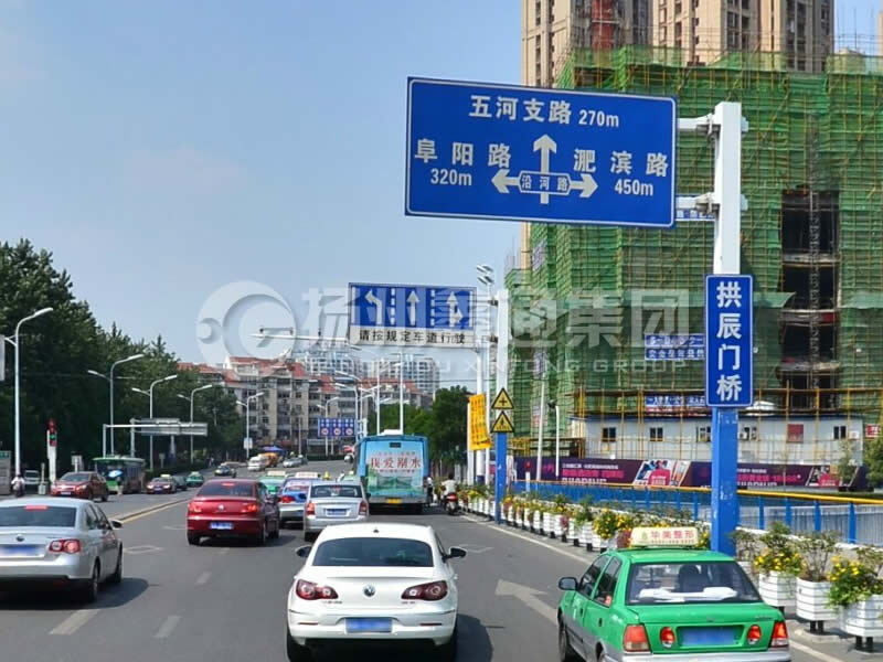 BZG-017，F(xiàn)型交通標(biāo)志桿，合肥交通標(biāo)志桿